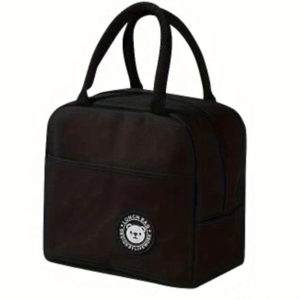 Insulated Lunch Box‎ Bag  24"×20" Black